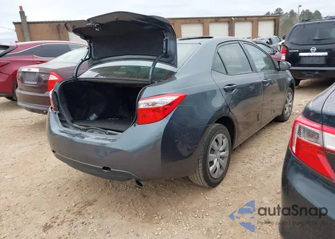 2016 Toyota Corolla Le z USA, uszkodzony, nr VIN 2T1BURHE2GC675737